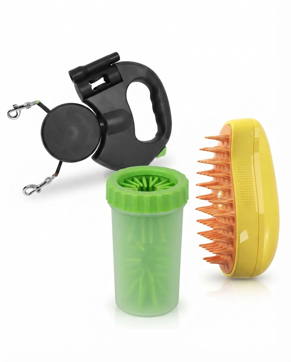Kit Completo de Paseo y Cuidado para Mascotas